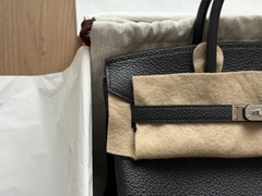 Birkin 25 - Noir - Togo - PHW