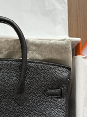 Birkin 25 - Noir - Togo - PHW
