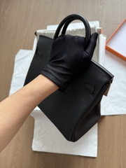 Birkin 25 - Noir - Togo - PHW