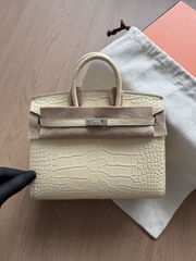 Birkin 20 - Vanilla - Matted Alligatỏ - PHW