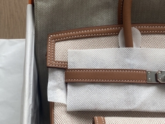 Birkin Cargo - Gold - Swift/ Toile - PHW