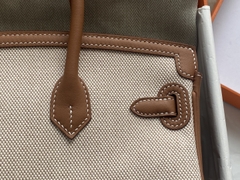 Birkin Cargo - Gold - Swift/ Toile - PHW