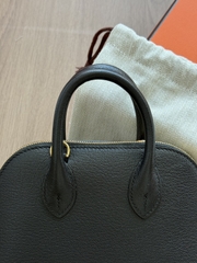Bolide Mini - Noir - Chevre Mysore - Gold Hardware