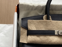 Birkin 25 - Noir - Togo - PHW