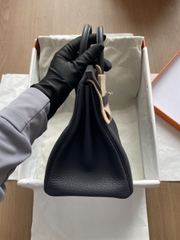 Birkin 25 - Noir - Togo - PHW