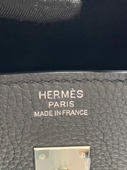 Birkin 25 - Noir - Togo - PHW
