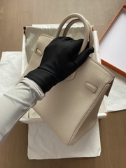 Birkin 25 - Craie - Togo - PHW