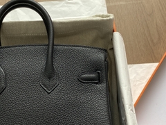Birkin 25 - Noir - Togo - PHW