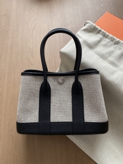 Mini Garden - Noir/ Toile - Clemence - PHW