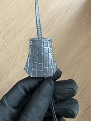 Birkin 35 - Graphite - Matted Niloticus Crocodile - PHW