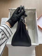 Birkin 25 - Noir - Togo - PHW