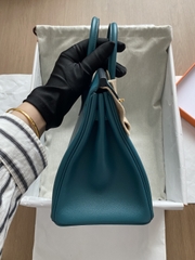 Birkin 25 - Blue - Swift - GHW