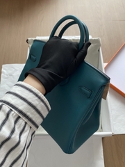 Birkin 25 - Blue - Swift - GHW