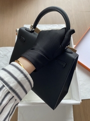 Kelly 25 - Noir - Epsom - PHW