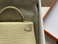 Kelly Mini 2 - Vanilla - Matted Alligator - GHW