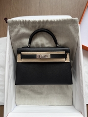 Kelly Mini 2 - Noir - Epsom - PHW