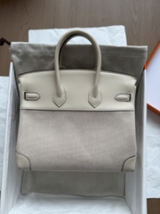 Birkin 25 - Nata- Toile H - PHW