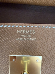 Birkin 30 Retouchne  - Gold - Epsom - GHW