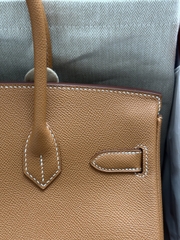 Birkin 30 Retouchne  - Gold - Epsom - GHW