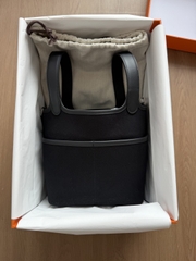 Picotin Cargo - Noir - Swift/Toile - PHW