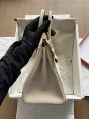 Birkin 25 - Craie - Togo - PHW