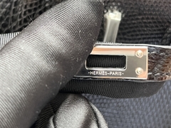 Birkin 20 Sellier - Noir - Lizard - PHW