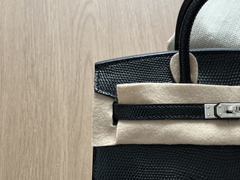 Birkin 20 Sellier - Noir - Lizard - PHW