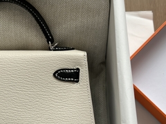 Kelly Mini SO - Noir/ Nata - Chevre - PHW