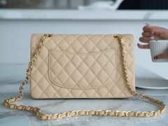 Chanel Classic Flap Medium Bag - Beige