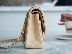 Chanel Classic Flap Medium Bag - Beige