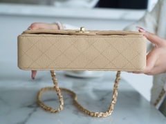 Chanel Classic Flap Medium Bag - Beige