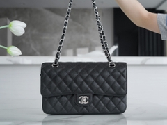 Chanel Classic Flap Medium Black Leather Bag