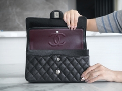 Chanel Classic Flap Medium Black Leather Bag
