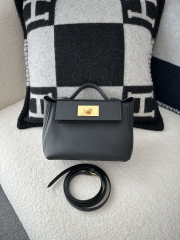 Kelly 2424 Mini Evercolor Swift Leather Bag