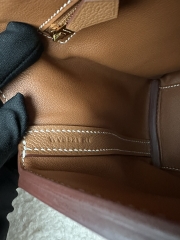 Kelly 2424 Mini 21cm Evercolor Swift Leather CC37 Gold