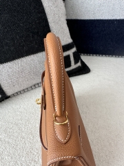 Kelly 25cm, Imported Togo Leather, CC37 Gold (Golden Brown) with Gold Hardware.