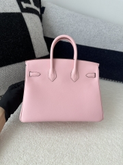 Birkin 25cm in Imported Swift Calfskin, 3Q Pink with Gold Hardware