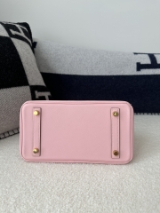 Birkin 25cm in Imported Swift Calfskin, 3Q Pink with Gold Hardware