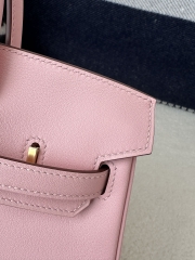 Birkin 25cm in Imported Swift Calfskin, 3Q Pink with Gold Hardware
