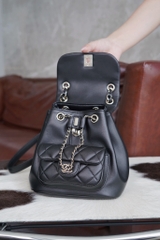 CHANEL 24p DUMAS Black Backpack