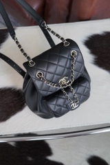 CHANEL 24p DUMAS Black Backpack