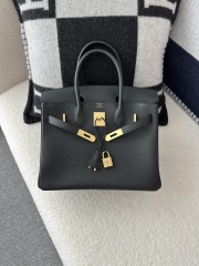 Birkin 30cm in Imported Togo Leather, CC89 Noir Black with Gold Hardware.