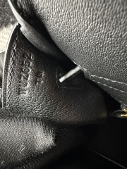 Birkin 30cm in Imported Togo Leather, CC89 Noir Black with Gold Hardware.