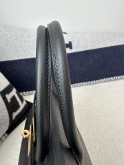 Birkin 30cm in Imported Togo Leather, CC89 Noir Black with Gold Hardware.