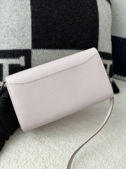 Constance To Go in Imported Evercolor Calfskin, 09 Mauve Pale with Silver Hardware.