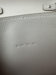 Constance To Go in Imported Evercolor Calfskin, 09 Mauve Pale with Silver Hardware.