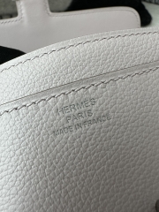 Constance To Go in Imported Evercolor Calfskin, 09 Mauve Pale with Silver Hardware.