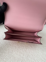 Constance 18cm Classic in Imported Epsom Leather, 3Q Rose Sakura with Gold Hardware