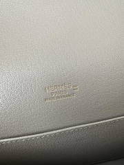 Roulis 18cm in Imported Lizard Leather, 1B Ombre with Gold Hardware