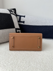Birkin 25cm with External Stitching in Imported Epsom Leather, CC37 Gold with Gold Hardware